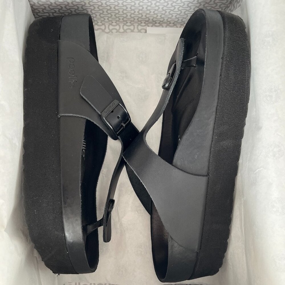 Gizeh Flex Platform | Black Leather | EU 39 / US 8.5 - Picture 5 of 6